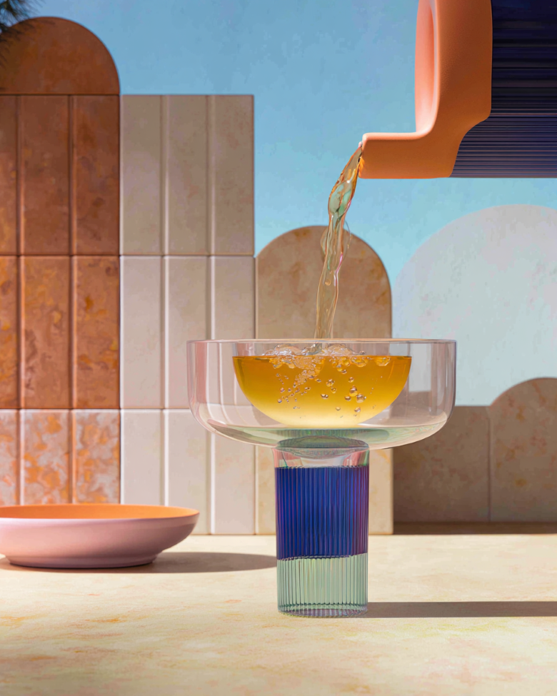 Tea pouring